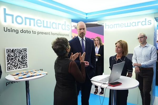 Ask:Enact being demonstrated to Prince William at the Homewards stand
